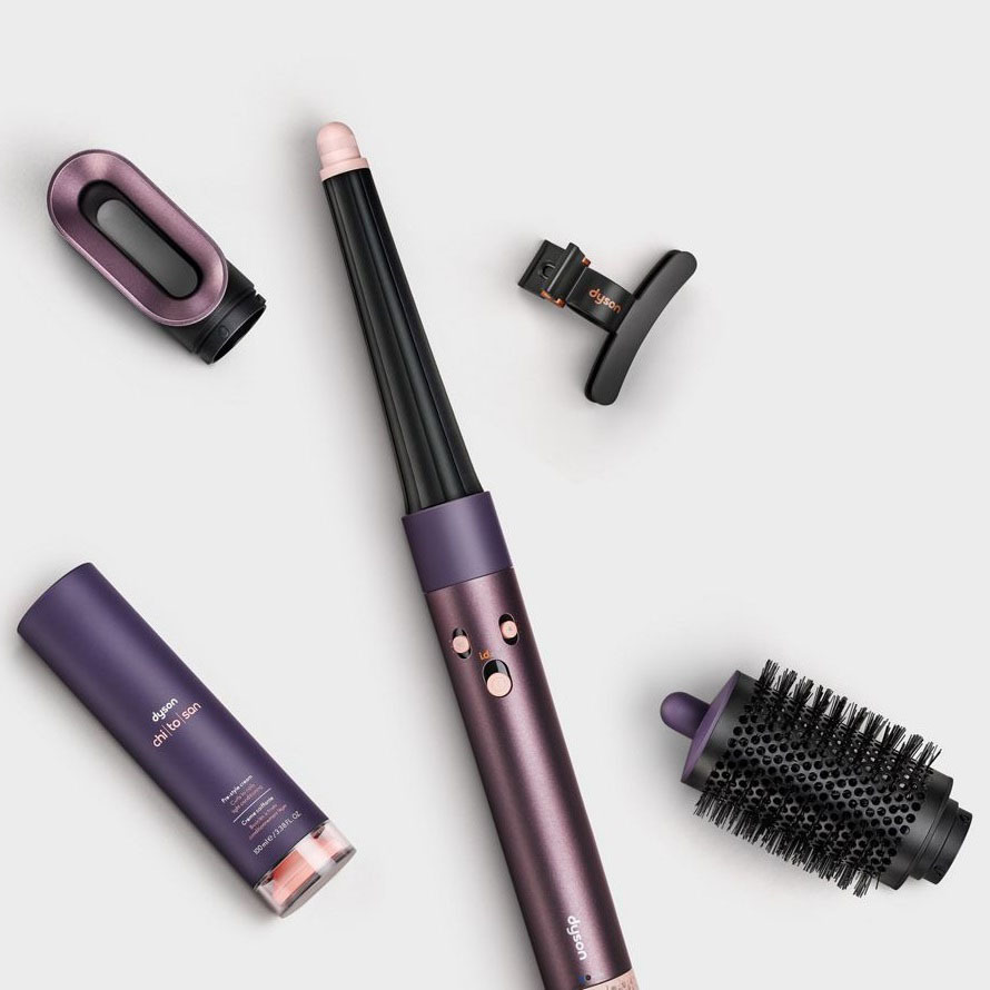 Стайлер Dyson Airwrap i.d. Long HS08 Curly+Coily, сливовый (Jasper Plum) (2025)