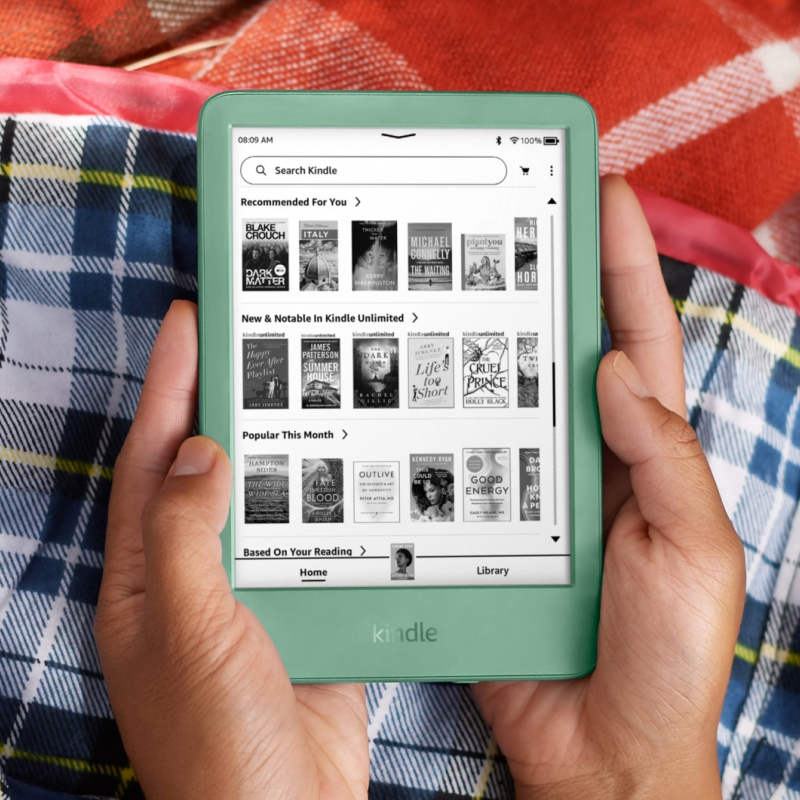 Электронная книга Amazon Kindle 11 2024 16Gb, зелёный (Matcha) (с рекламой)