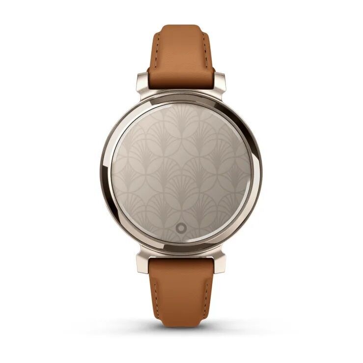 Умные часы Garmin Lily 2 Cream Gold Case with Tan Leather Band