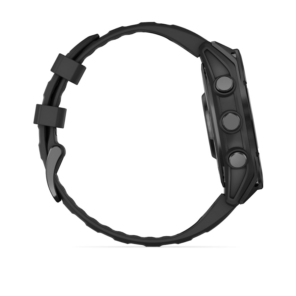 Умные часы Garmin FENIX 8 (010-02904-00) 47 мм Amoled Slate Gray with Black Silicone Band