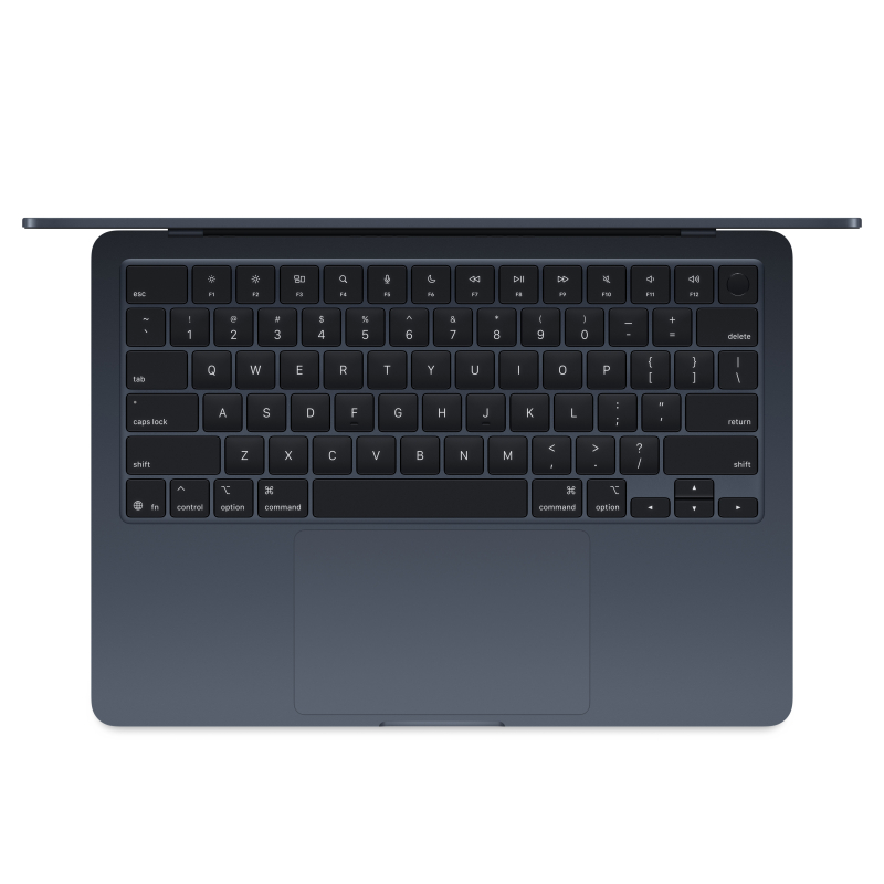 Ноутбук Apple MacBook Air 13" (M4, 10C CPU, 10C GPU, 32Gb, 1Tb SSD), "полуночный чёрный" (Z1CY000U2)