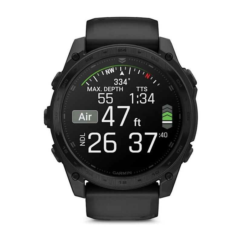 Умные часы Garmin Tactix 8 (010-03406-01) 51 мм, Amoled Sapphire, чёрный (Black)