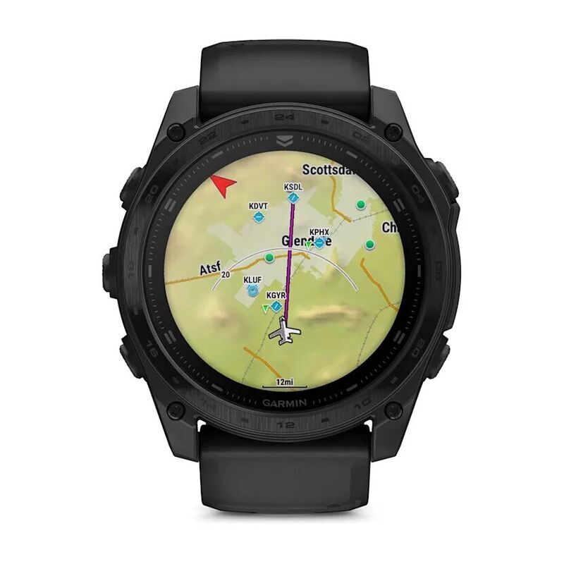 Умные часы Garmin Tactix 8 (010-03406-01) 51 мм, Amoled Sapphire, чёрный (Black)
