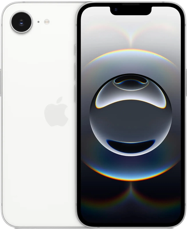 Смартфон Apple iPhone 16e 128Gb, белый SIM + eSIM