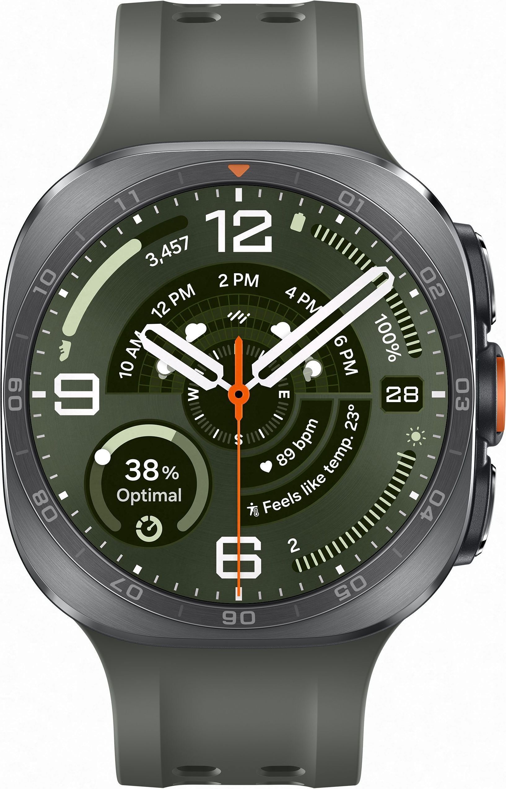 Умные часы Samsung Galaxy Watch Ultra 2 2026 LTE 47мм, cеребряный титан (Titanium Silver)