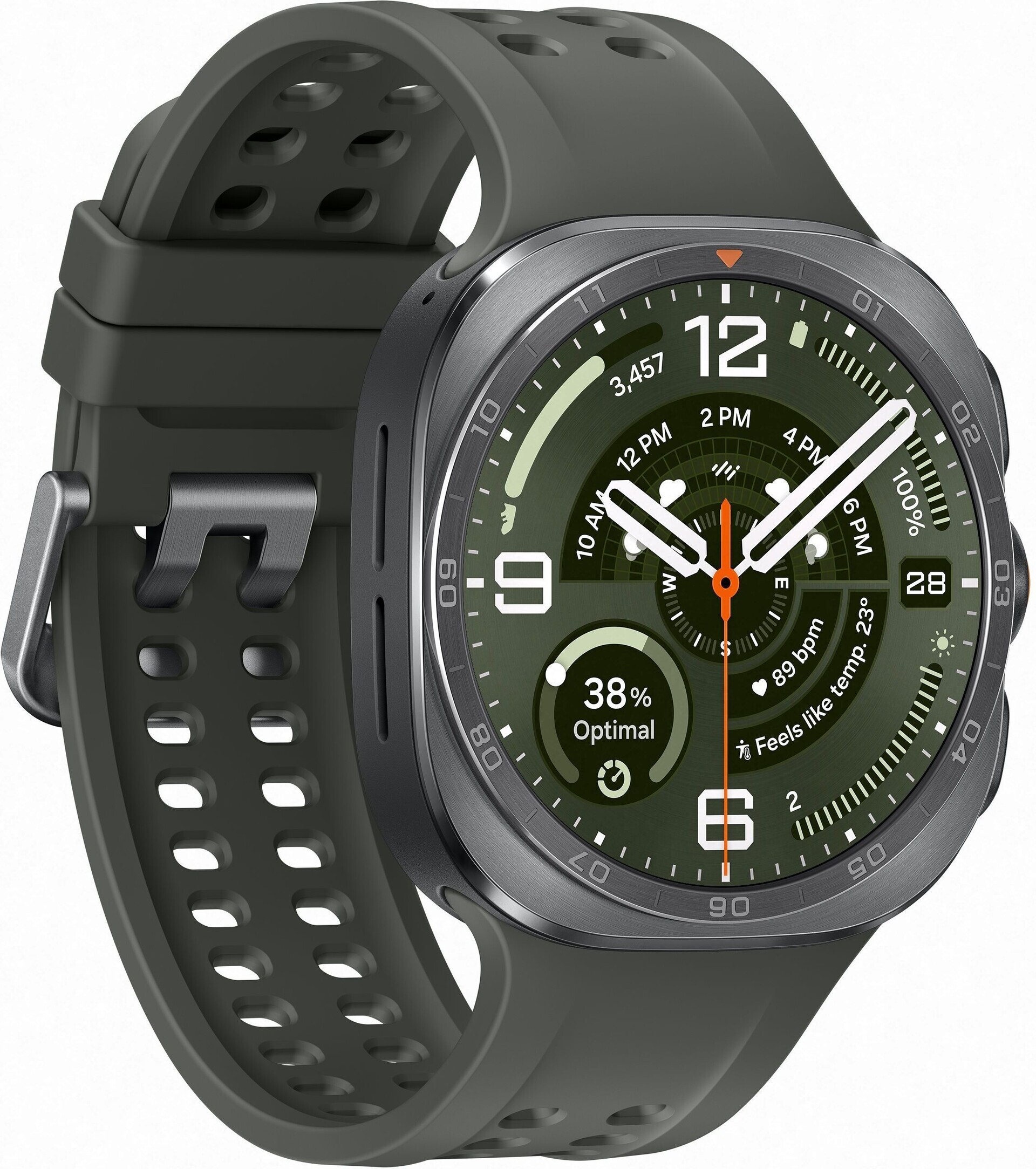Умные часы Samsung Galaxy Watch Ultra 2 2026 LTE 47мм, cеребряный титан (Titanium Silver)