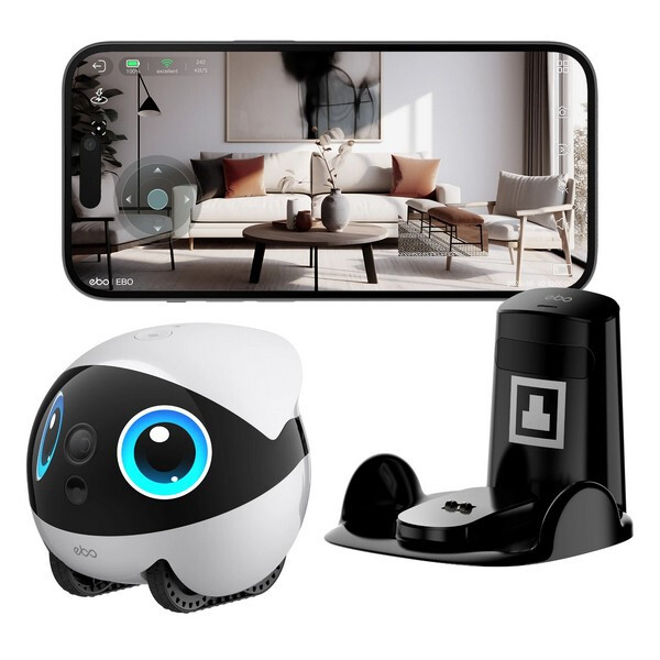 Умный робот Enabot Ebo Air 2 Plus, белый (Moon White)