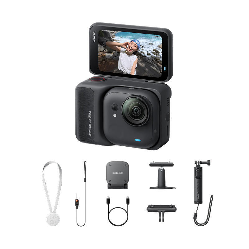 Экшн-камера Insta 360 GO Ultra Creator Bundle, чёрный (Black)