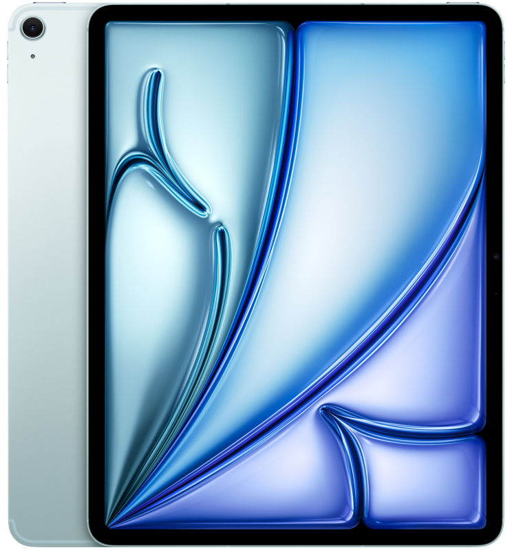 Планшет Apple iPad Air (M3, 2025) 13" 256Gb Wi-Fi, голубой (MCNP4)