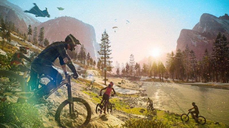 Игра Riders Republic (PS5, русские субтитры)