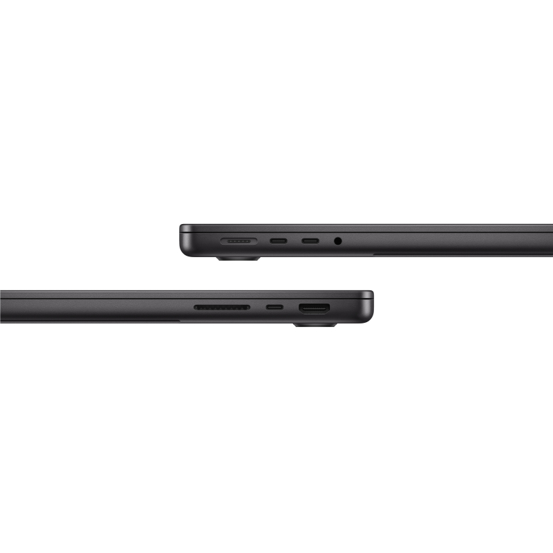 Ноутбук Apple MacBook Pro 14" (M4 Pro, 14C CPU, 20C GPU, 24Gb, 1Tb SSD), "чёрный космос" (MX2J3)