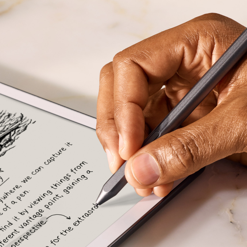 Электронная книга Amazon Kindle Scribe 2024 32Gb + стилус Premium Pen, "вольфрам" (Tungsten)