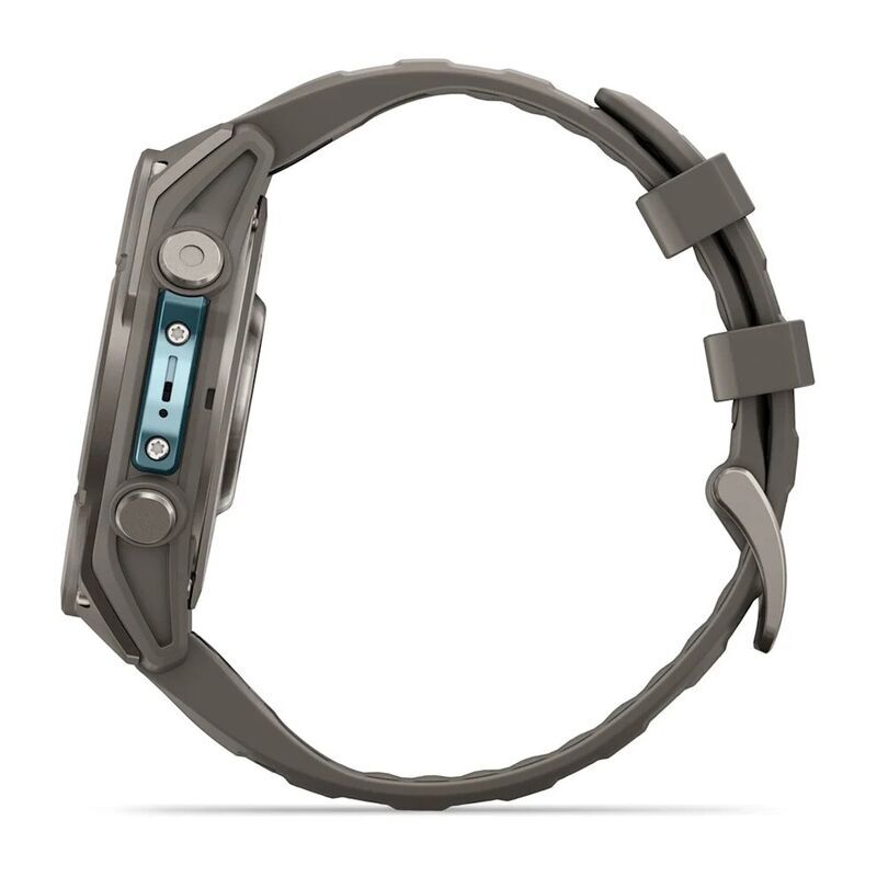Умные часы Garmin FENIX 9 (010-04762-01) 47 мм, титановый, пепельно-серый силиконовый ремешок