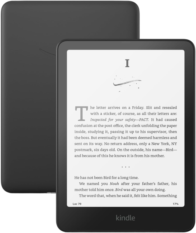 Электронная книга Amazon Kindle PaperWhite 2024 32Gb, чёрный (Black) (без рекламы)
