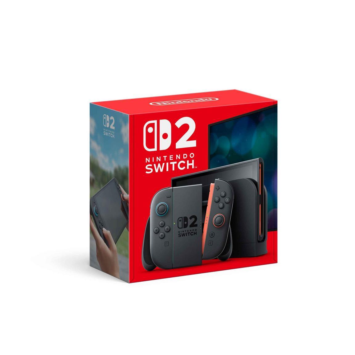 Игровая приставка Nintendo Switch 2, чёрный (Black)
