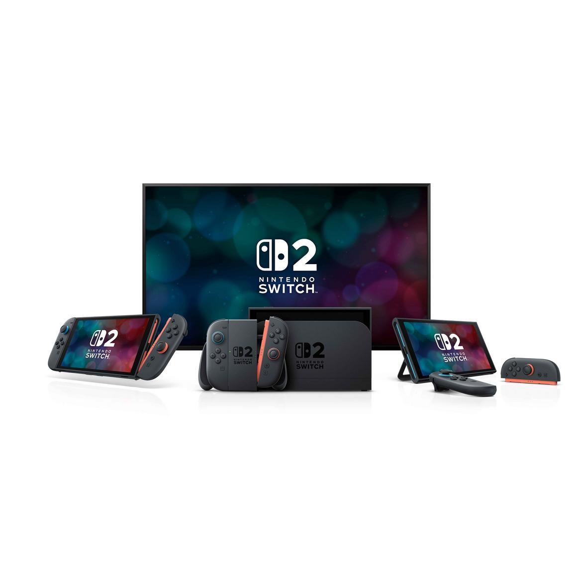 Игровая приставка Nintendo Switch 2, чёрный (Black)