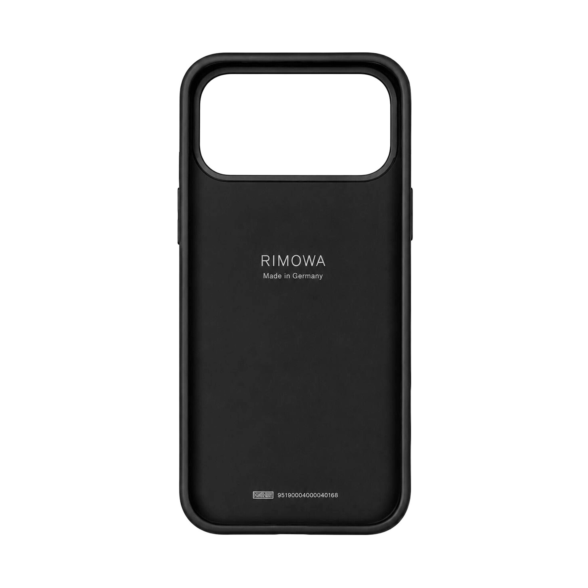 Защитный чехол RIMOWA для Apple iPhone 18 Pro, чёрный (Black)