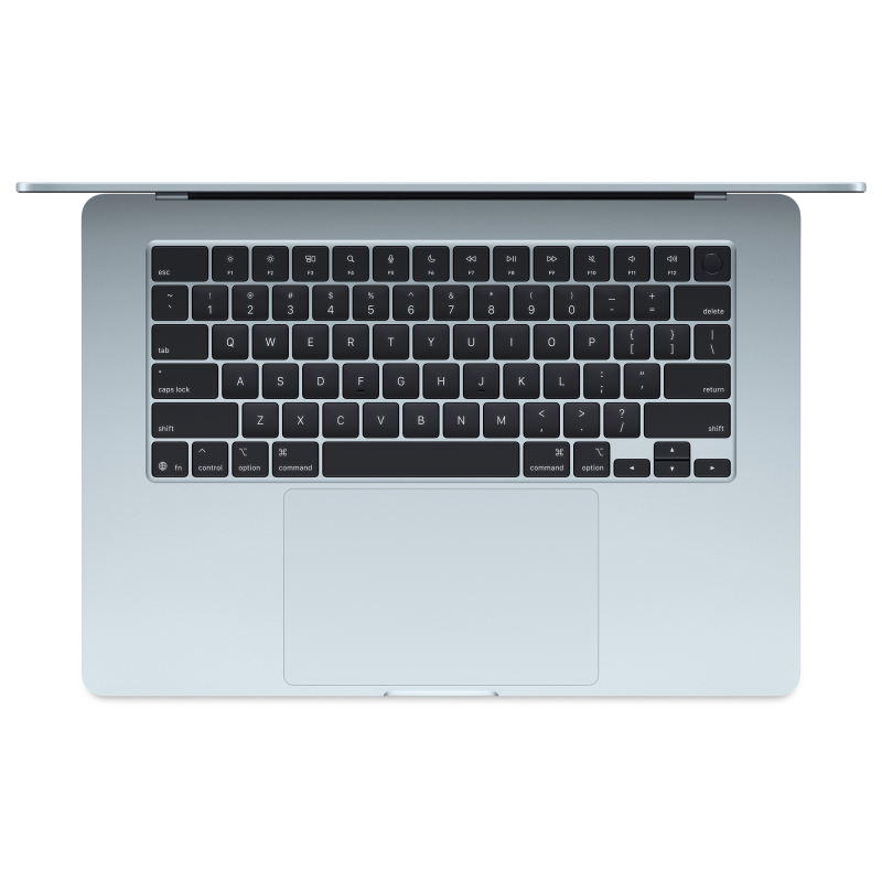Ноутбук Apple MacBook Air 15" (M4, 10C CPU, 10C GPU, 16Gb, 256Gb SSD), "небесно-голубой" (MC7A4)
