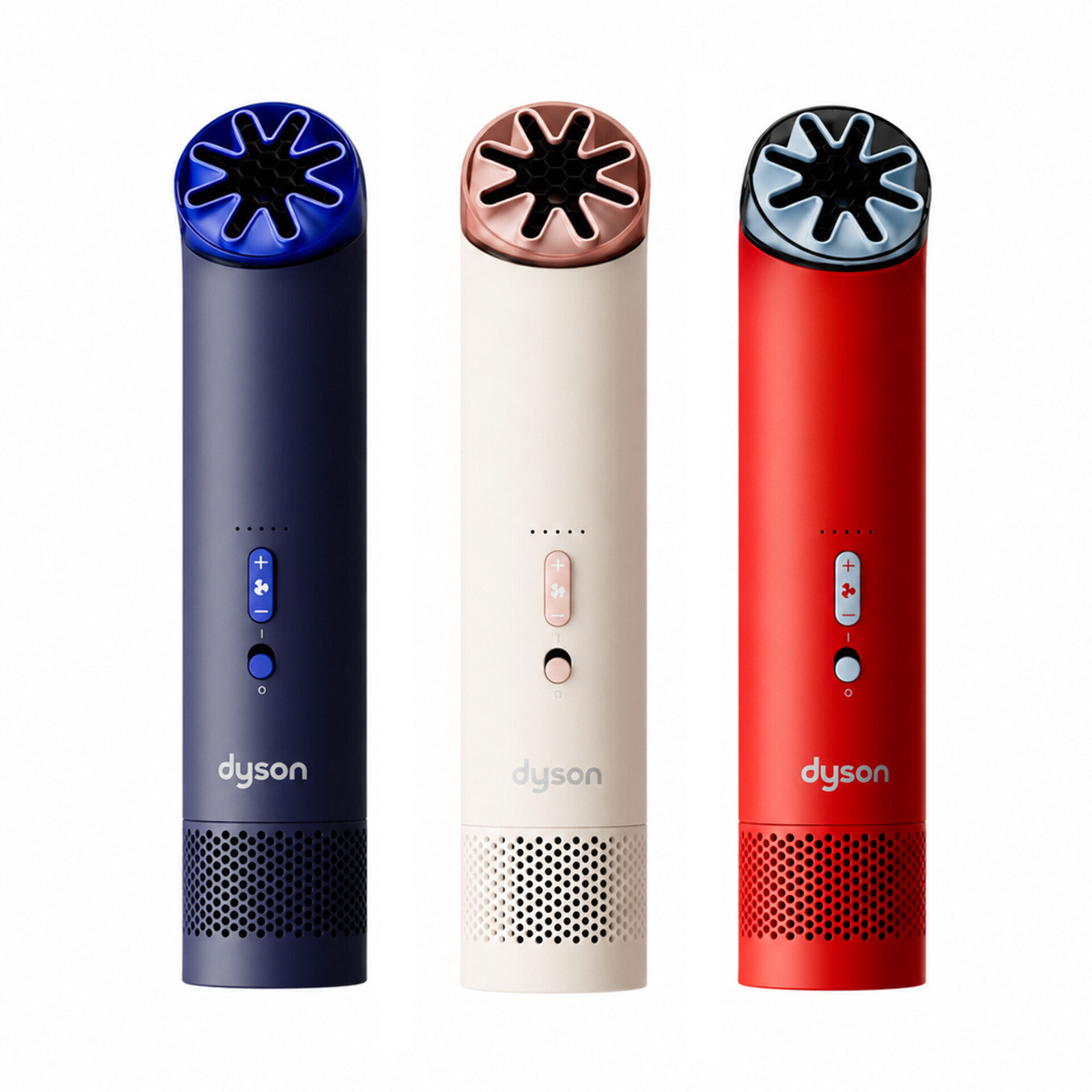 Портативный вентилятор Dyson HushJet Mini Cool fan, синий (Ink/Cobalt)