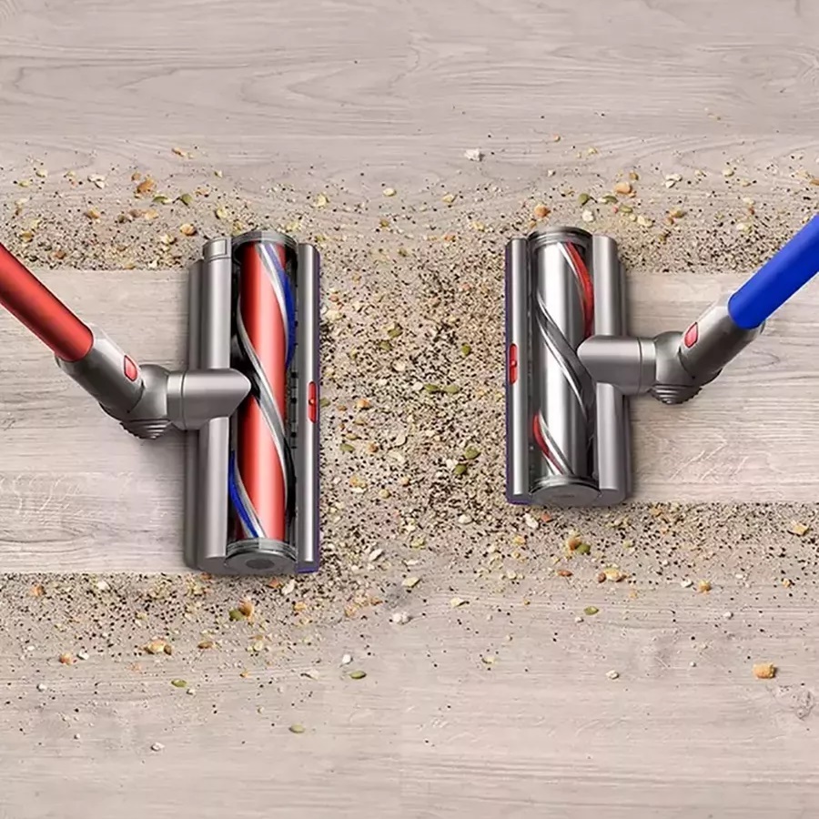 Пылесос Dyson V15 Detect Fluffy SV47, синий/никель (Blue/Nickel) (2023)