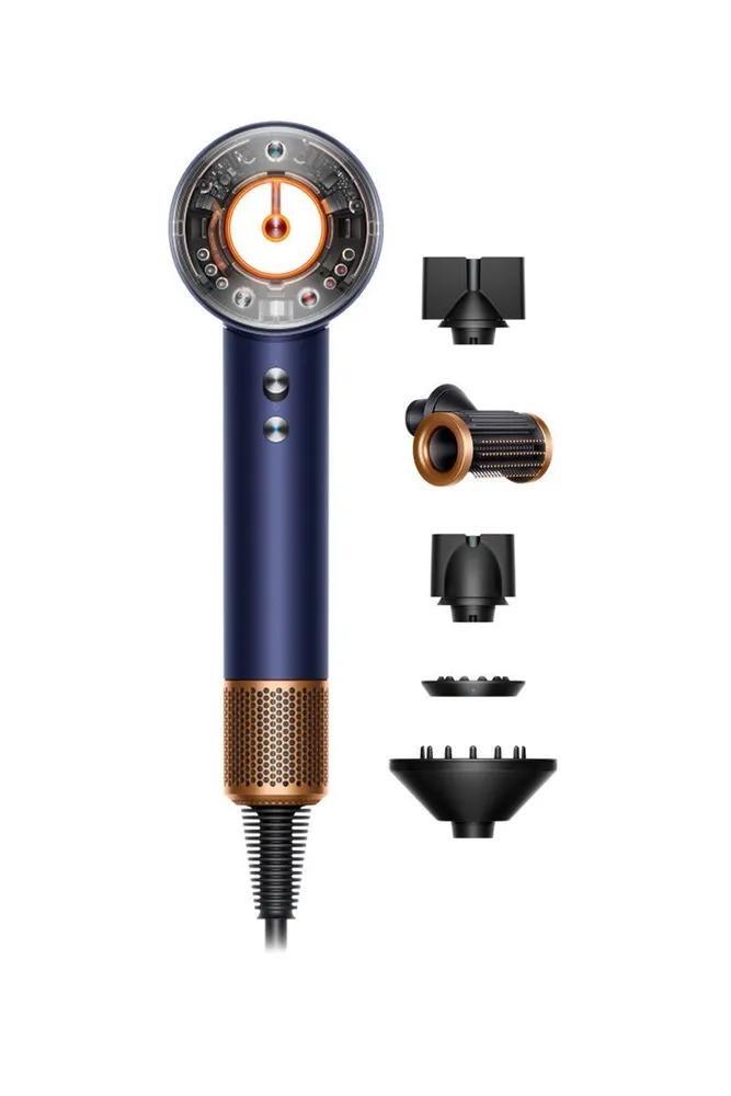 Фен Dyson Supersonic Nural HD16, синий/медный (Prussian Blue/Copper)