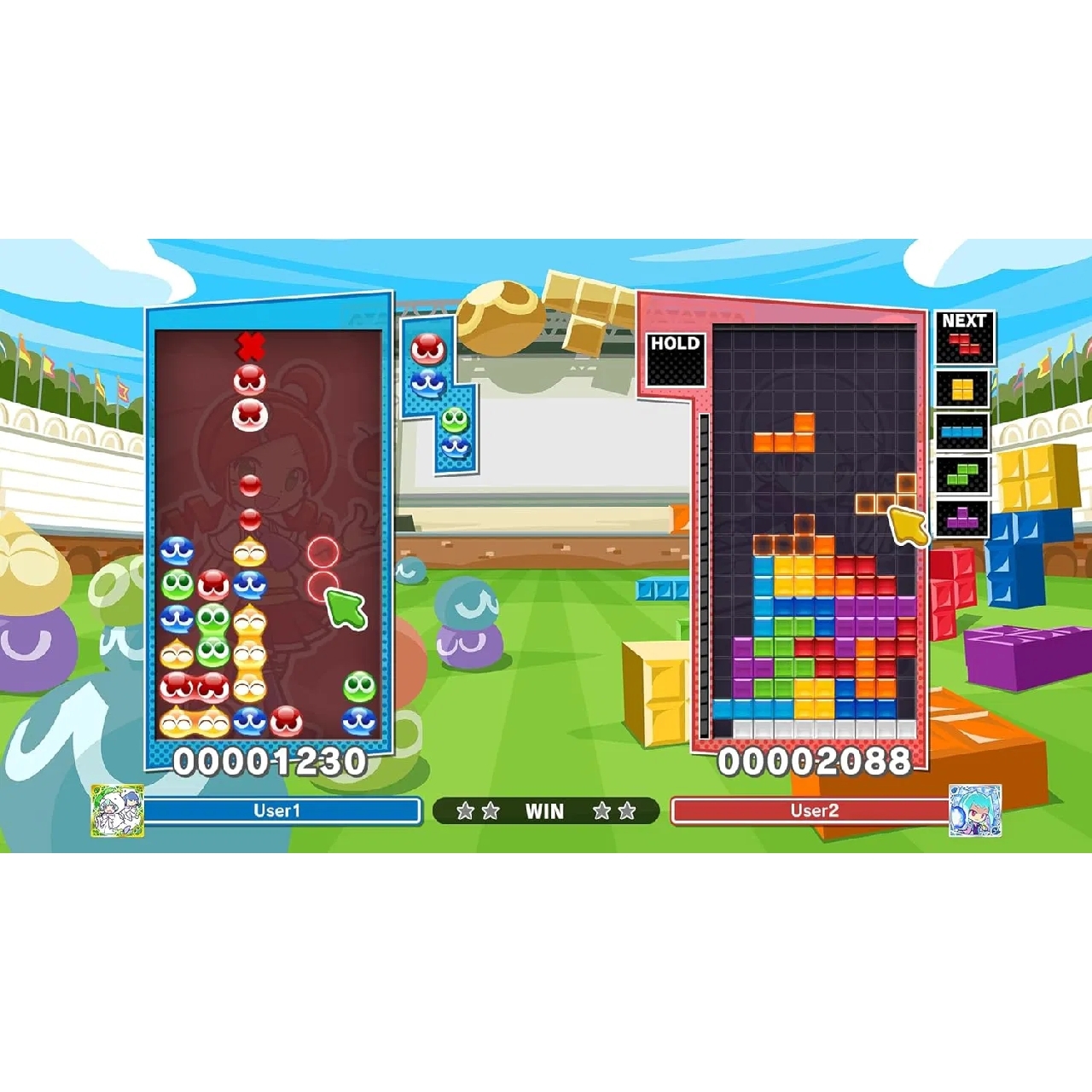 Игра Puyo Puyo Tetris 2S (Nintendo Switch 2, английская версия)