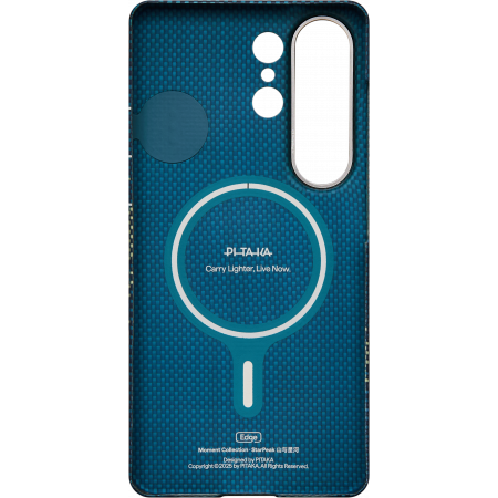 Чехол Pitaka Ultra-Slim Case для Samsung Galaxy S26 Ultra, синий (Milky way galaxy)