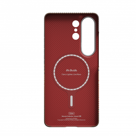 Чехол Pitaka Ultra-Slim Case для Samsung Galaxy S26 Ultra, коричневый (Sunset)