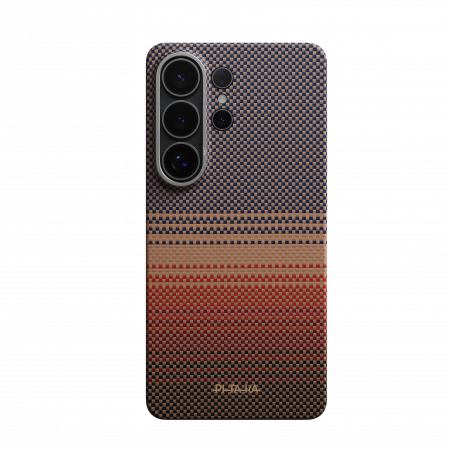 Чехол Pitaka Ultra-Slim Case для Samsung Galaxy S26 Ultra, коричневый (Sunset)