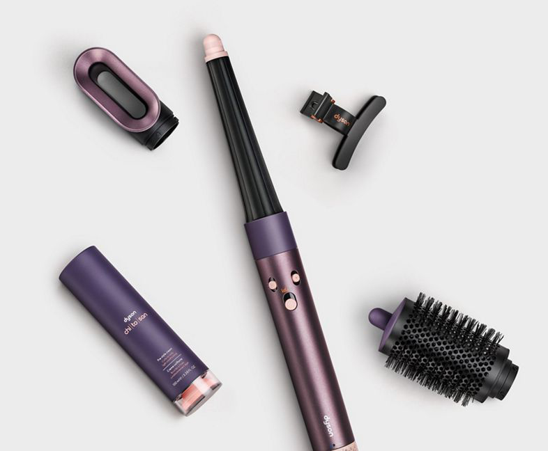 Стайлер Dyson Airwrap i.d. Long HS08 Straight+Wavy, сливовый (Jasper Plum) (2025)