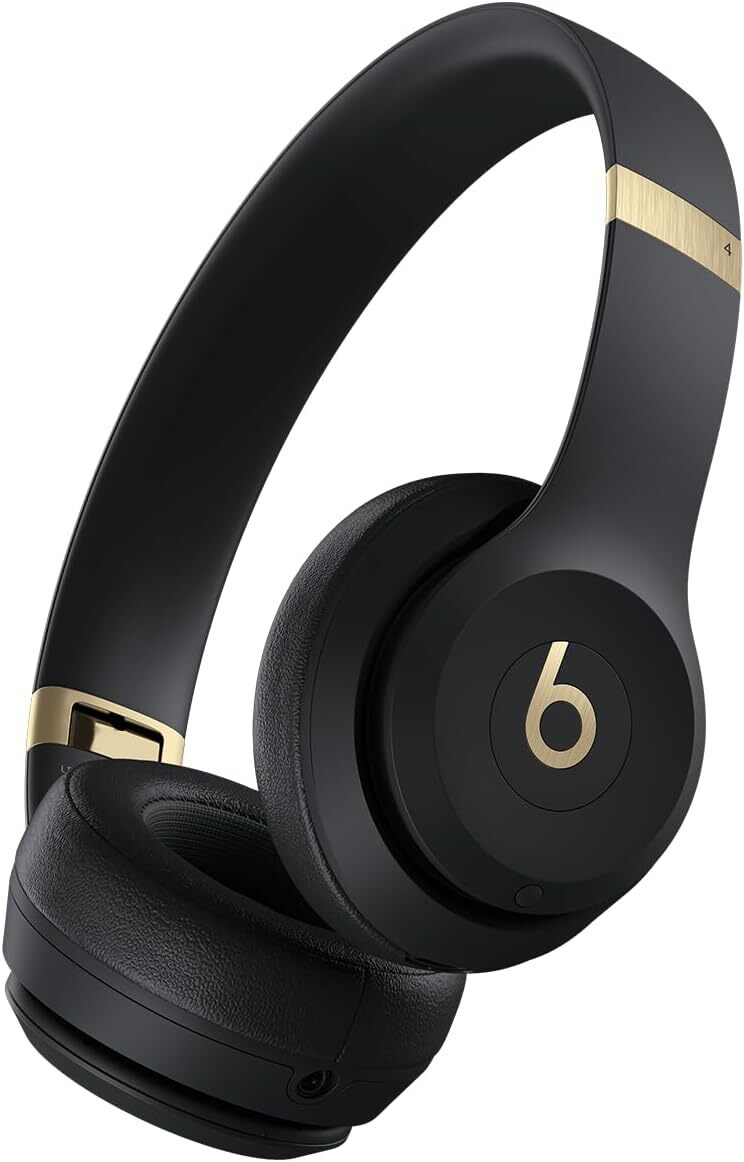 Наушники Beats Solo 4, чёрный/золото (Black/Gold)
