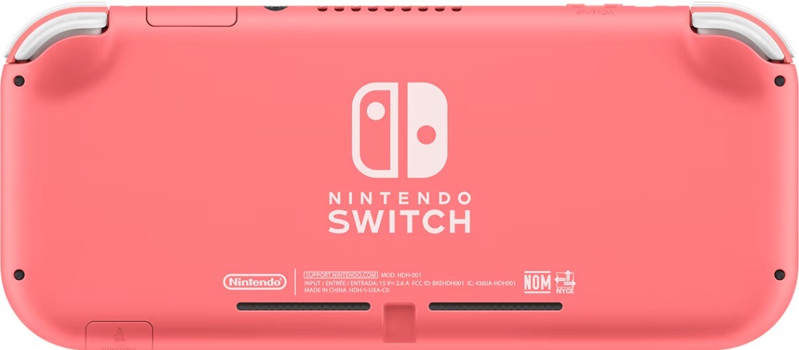 Игровая приставка Nintendo Switch Lite 32Gb, кораллово-розовый (Coral)