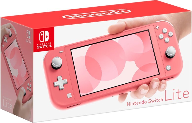 Игровая приставка Nintendo Switch Lite 32Gb, кораллово-розовый (Coral)