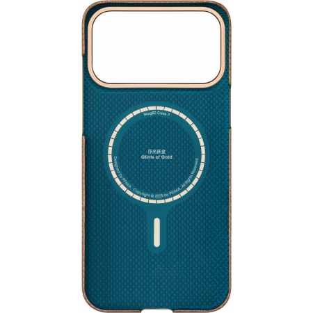 Чехол Pitaka Ultra-Slim Case для Apple iPhone 17 Pro Max, золотой (Golden Glint)