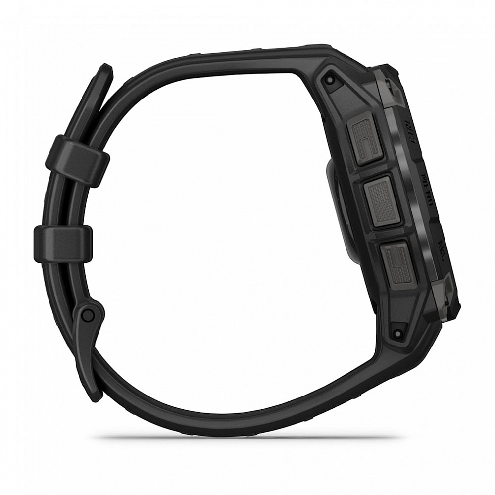 Умные часы Garmin INSTINCT 3 (010-02936-00) 45 мм, AMOLED чёрный с угольно-чёрным ремешком