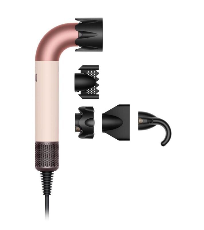 Фен Dyson Supersonic R Pro HD17, розовый/розовое золото (Ceramic pink/Rose gold) (2025)