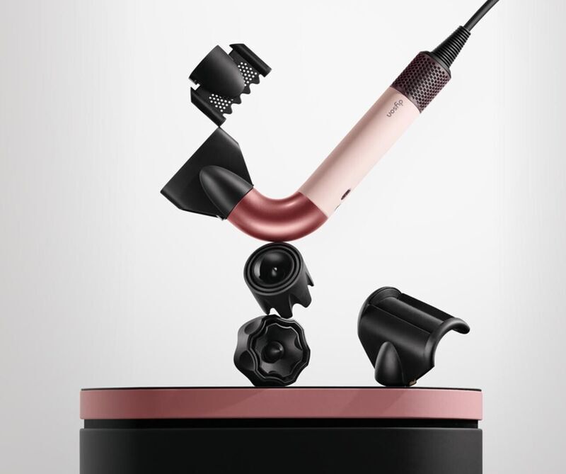 Фен Dyson Supersonic R Pro HD17, розовый/розовое золото (Ceramic pink/Rose gold) (2025)