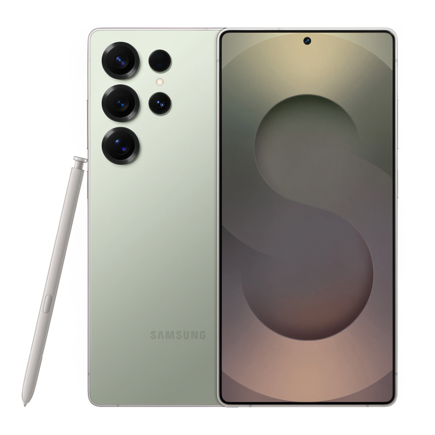 Смартфон Samsung Galaxy S25 Ultra 12/1Tb, "зелёный титан" (Titanium Jadegreen)
