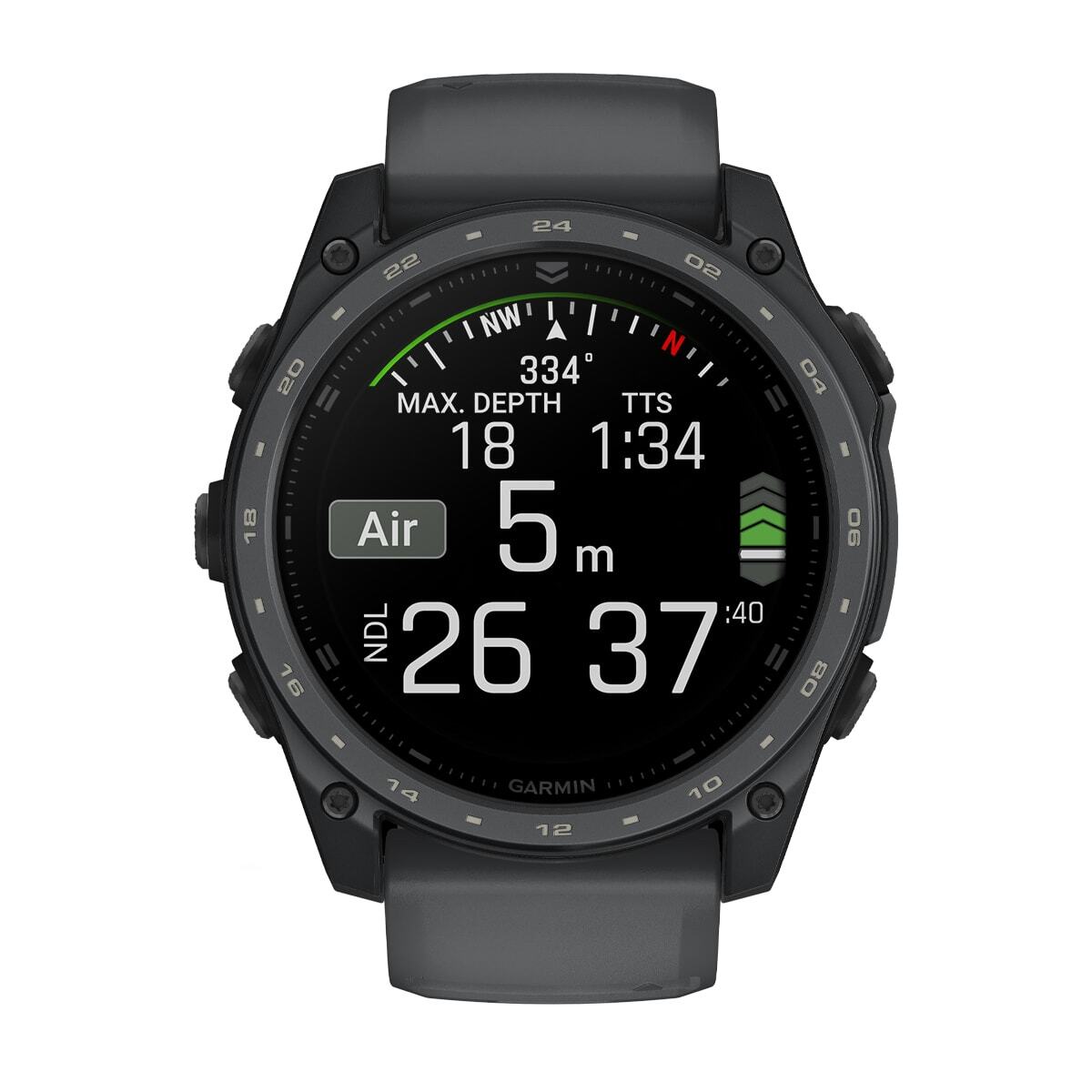 Умные часы Garmin Tactix 8 (010-04553-01) 51 мм, AMOLED, Cerakote Coating, серый (Slate Gray)