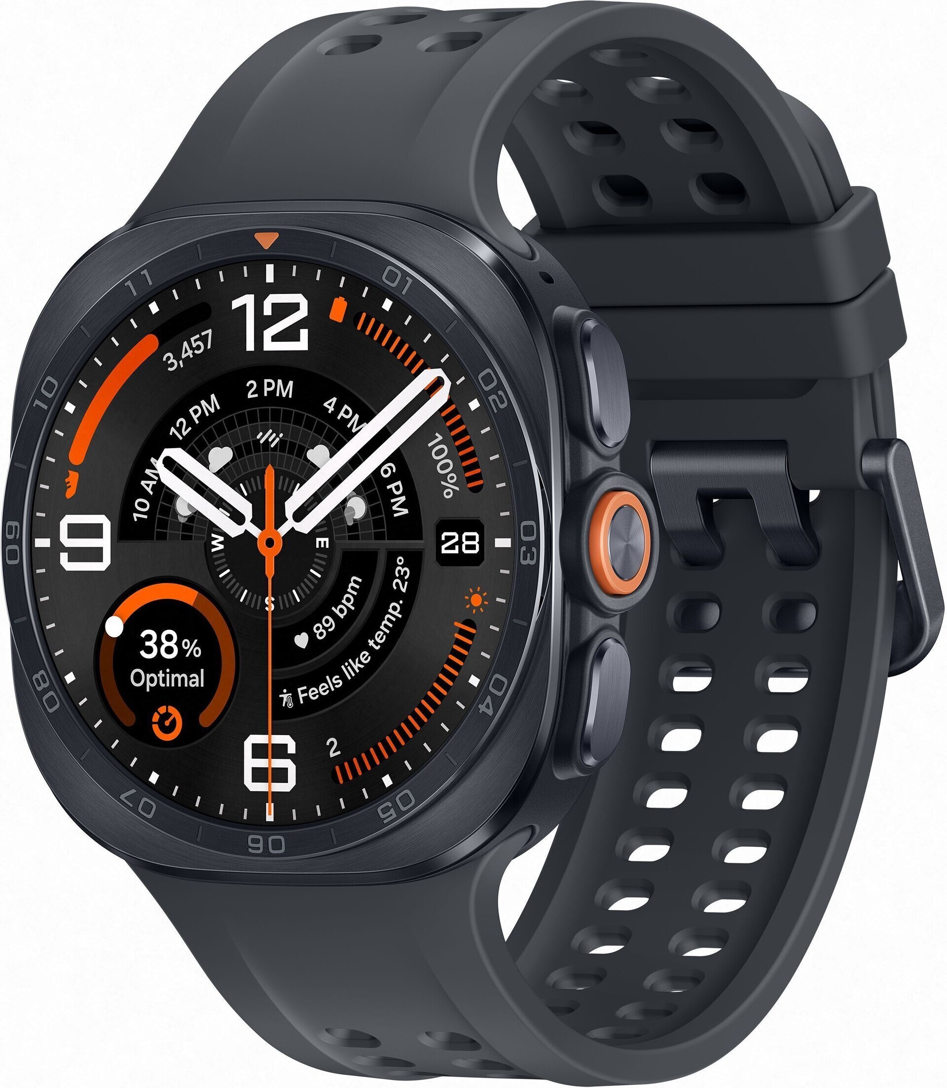 Умные часы Samsung Galaxy Watch Ultra 2 2026 LTE 47мм, серый титан (Titanium Gray)