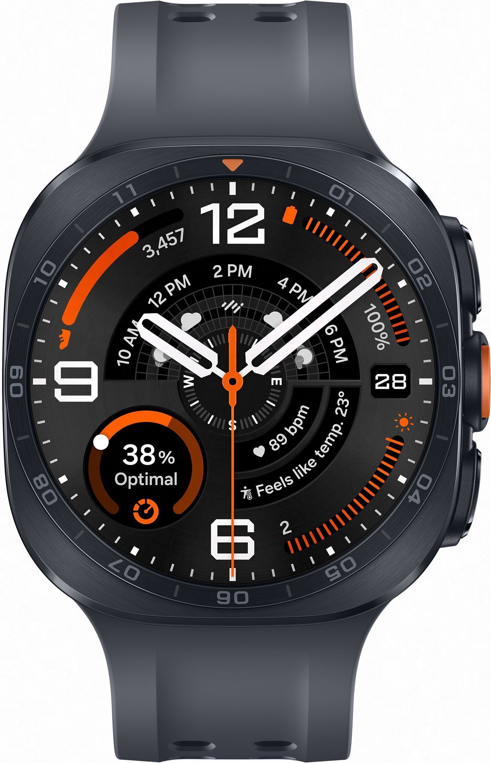 Умные часы Samsung Galaxy Watch Ultra 2 2026 LTE 47мм, серый титан (Titanium Gray)