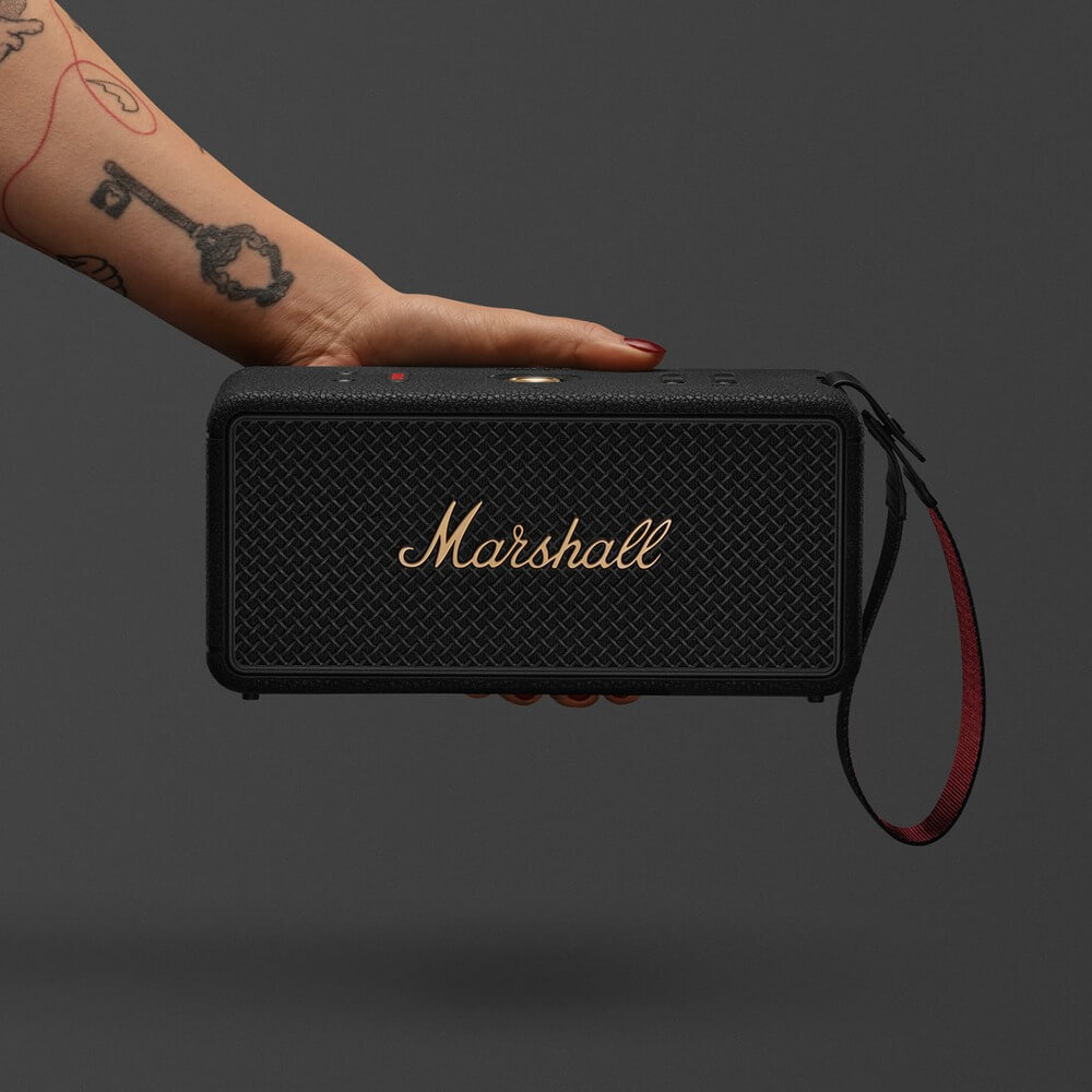 Портативная акустика Marshall Middleton 2, чёрный (Black)