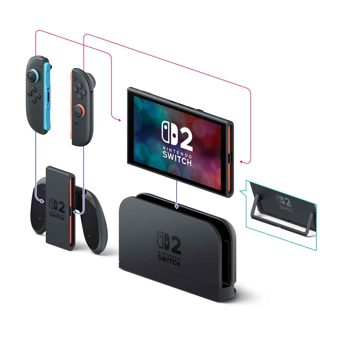 Игровая приставка Nintendo Switch 2: Choose Your Game Bundle, чёрный (Black)