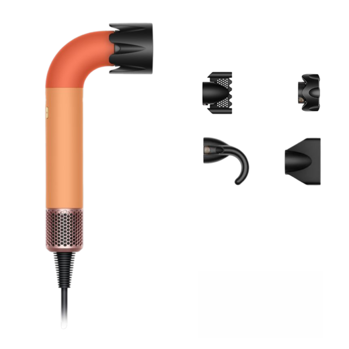 Фен Dyson Supersonic R Pro HD17, "абрикосовая керамика/топаз" (Ceramic Apricot/Topaz) (2026)