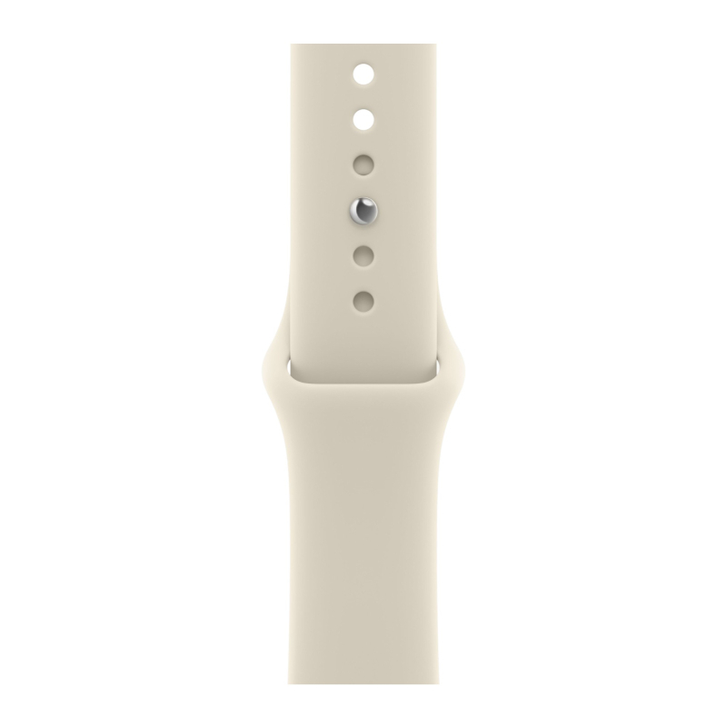 Часы Apple Watch Series 12 (2026), 46 мм, корпус из алюминия цвета «Light Gold», ремешок Sport Band цвета «Sand», песочный