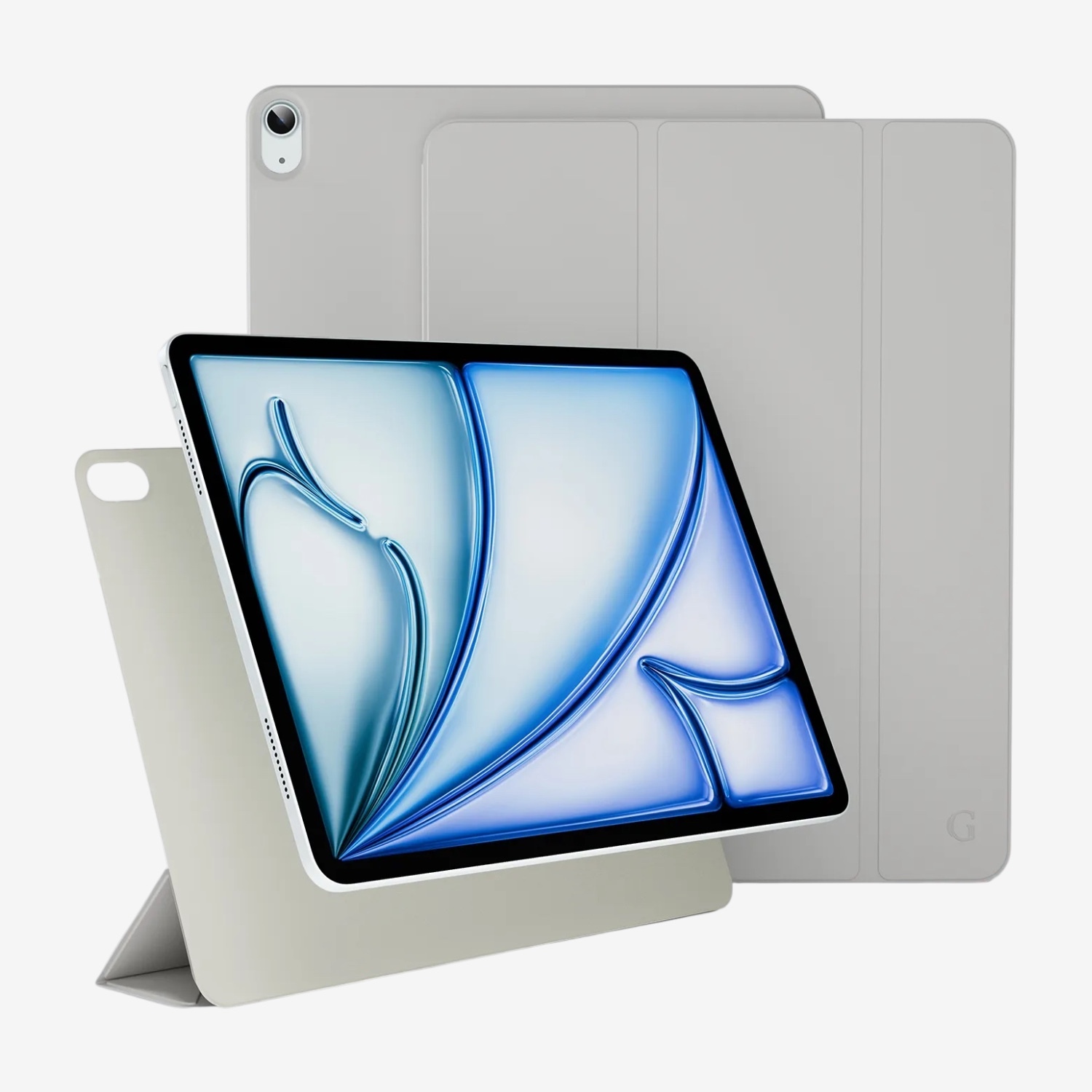Чехол Gurdini Smart Magnet Series для iPad Air 13 (2024), серый