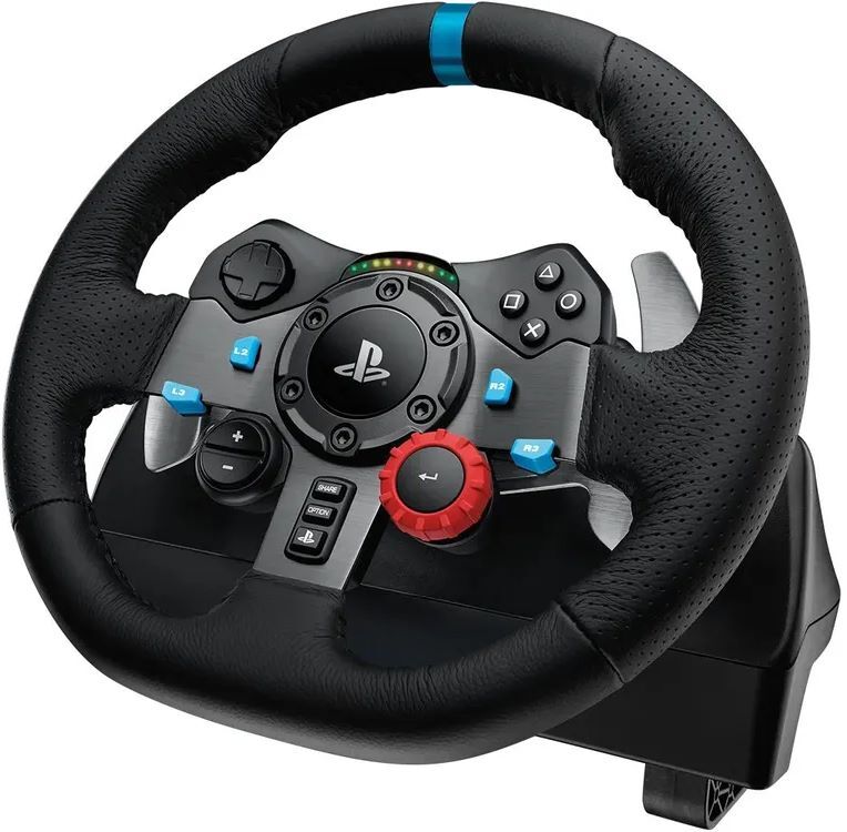 Руль Logitech G29 Driving Force Racing, чёрный (Black)