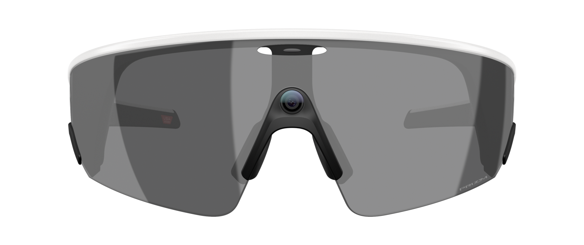 Умные очки Oakley Meta Vanguard OW8001 (белая оправа, линзы чёрные) Prizm Black
