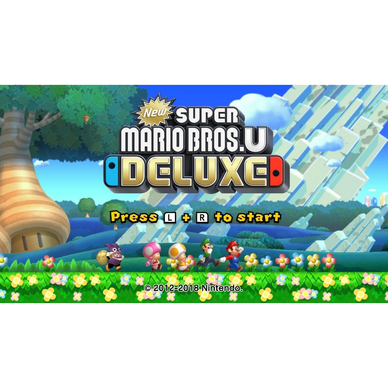 Игра New Super Mario Bros. U Deluxe (Nintendo Switch, русские субтитры)