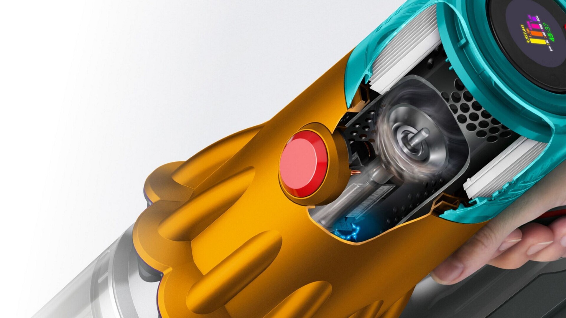 Моющий пылесос Dyson V12S Detect Slim Submarine Complete SV46, жёлтый/никель (Yellow/Nickel) (2026)